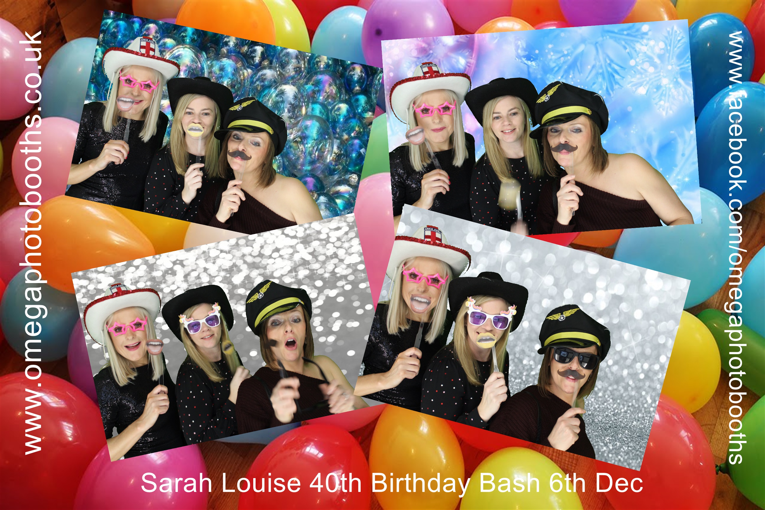 Sarah Louise 40th  | View more photos from the event at gallery.omegaphotobooths.co.uk/u/Omega-Photobooths/Sarah-Louise-40th